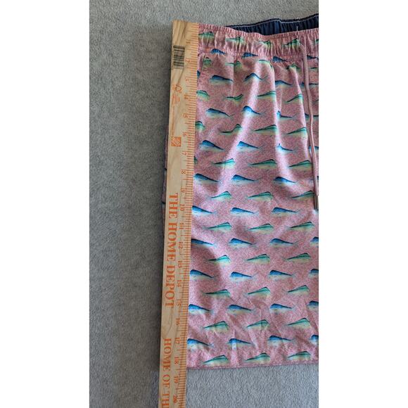 Peter Millar Mens Swim Trunks Medium Seaside Collection Shorts Fish Lined - Picture 9 of 9